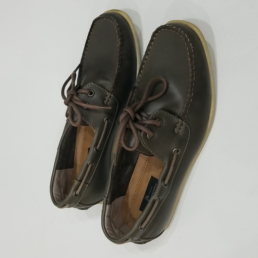 Marc Anthony Brown Boat Shoes